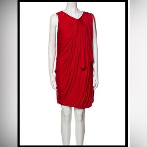 Phillip Lim Red bubble hem